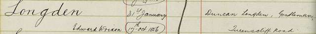 Enrolment Register Detail, 1871 p36.